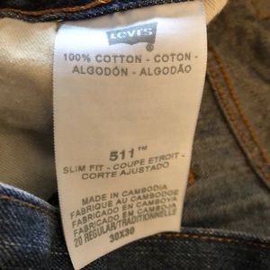Levi's Bottoms - Boys jeans Levi’s size 20 Levi's Bottoms - Boys jeans Levi’s size 20